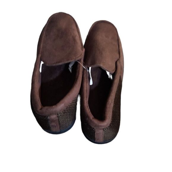 ULTRAIDEAS Men’s Comfy Memory Foam Moccasin Slippers Breathable Mesh Suede Terry - Picture 7 of 8